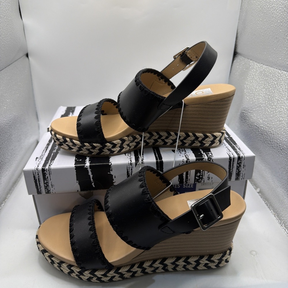 Dolce Vita Women's Esmaya Wedge Strap Sandals Size 7. NIB